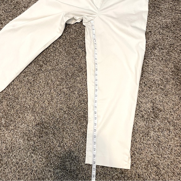 Talbots Petite Stretch Khaki Flat Front Pants Sz 12P - Picture 7 of 8